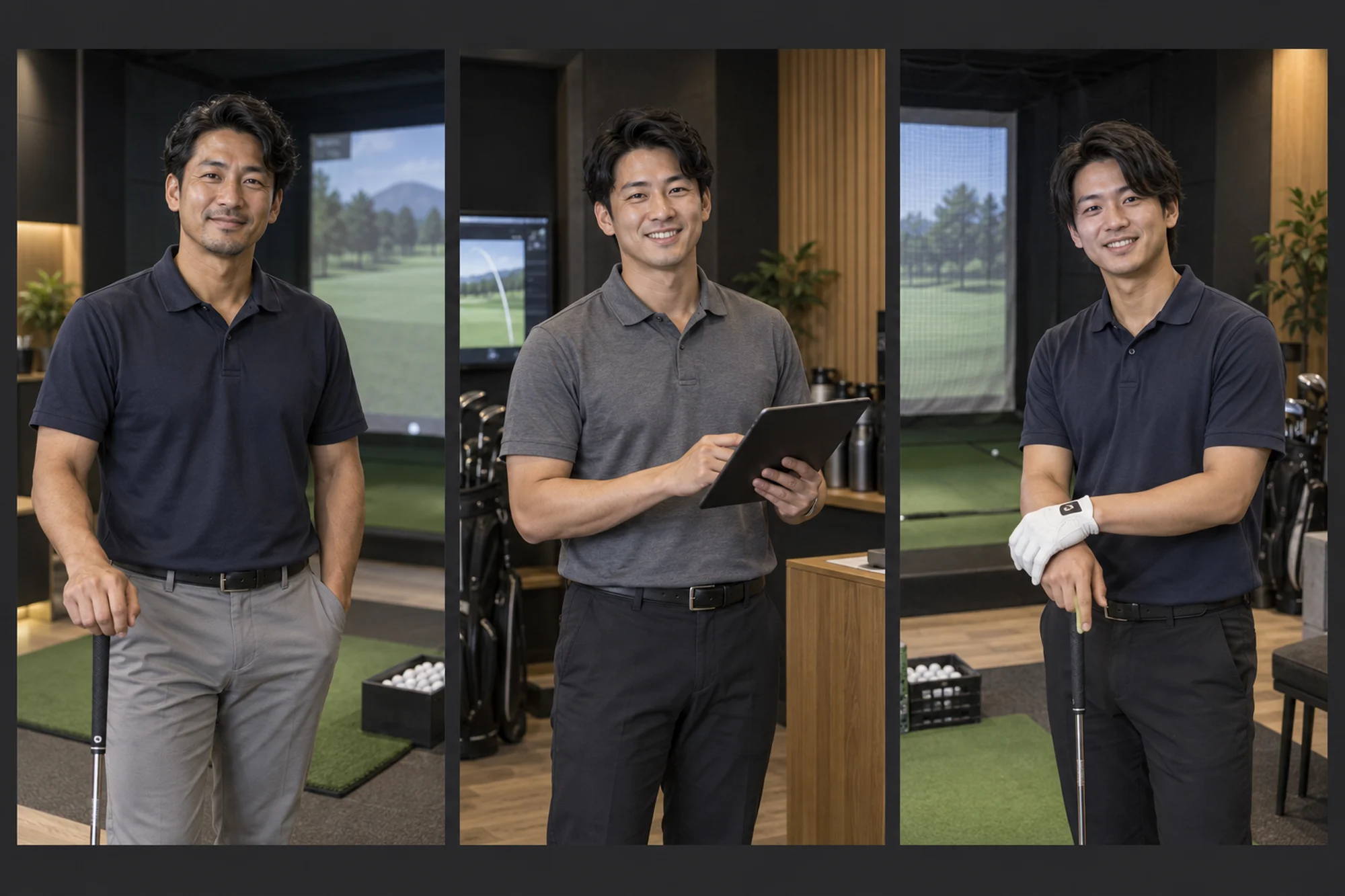 ARCLINEのコーチ3名