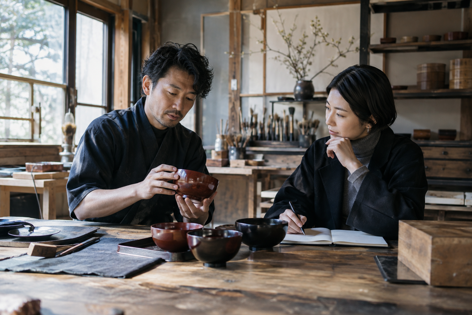 品目や数量、希望時期を相談する