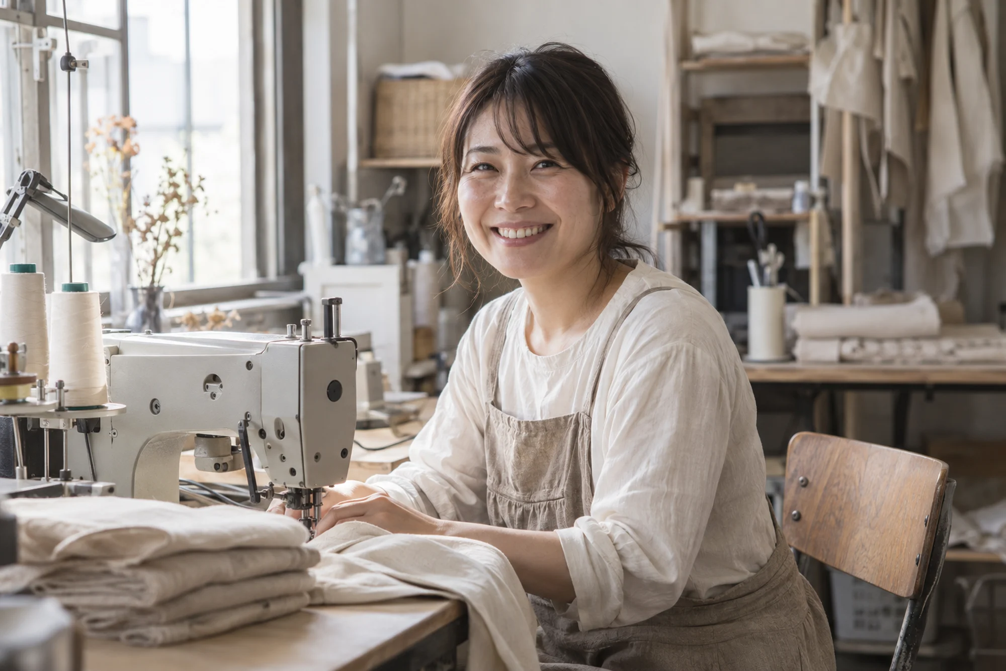 入社4年目の縫製スタッフ