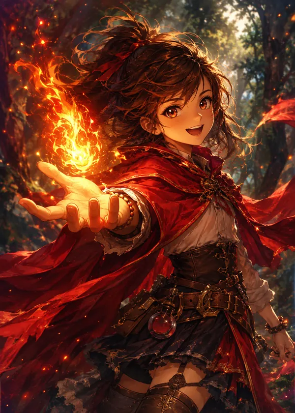 焔の見習いミナ（B）